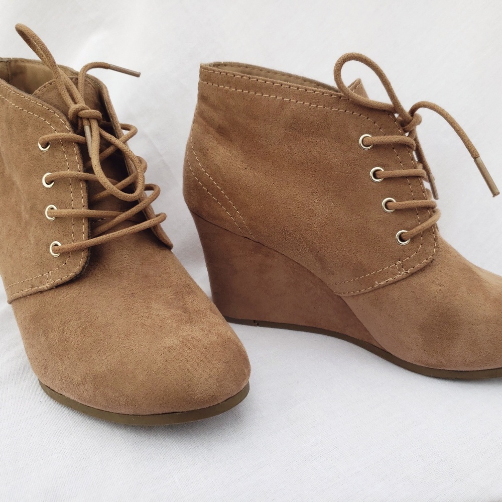 Wedge Booties